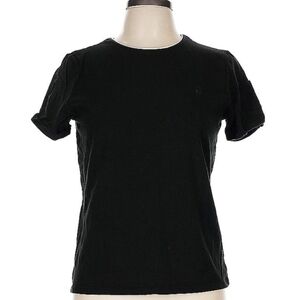 Chaps Black Short Sleeve Tee